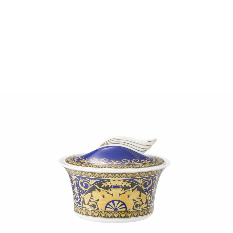 Versace Medusa Blue Sugar Bowl