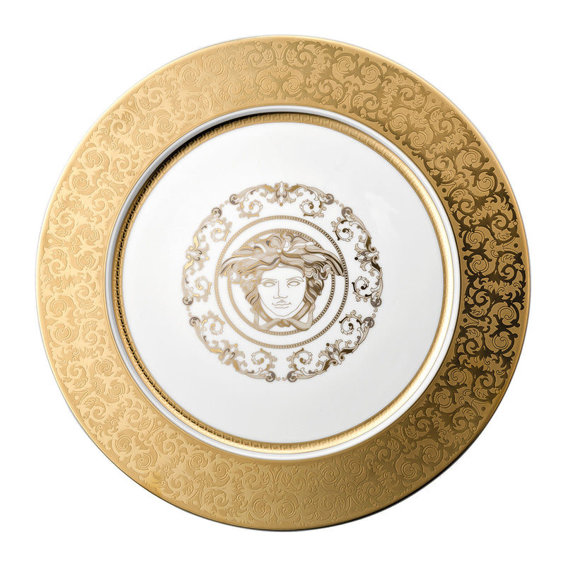 Versace Medusa Gala Gold Service Plate 30cm