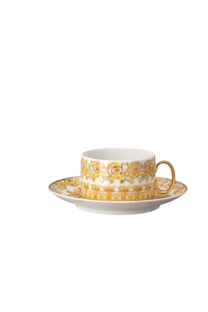 Versace Medusa Rhapsody Low Tea Cup & Saucer