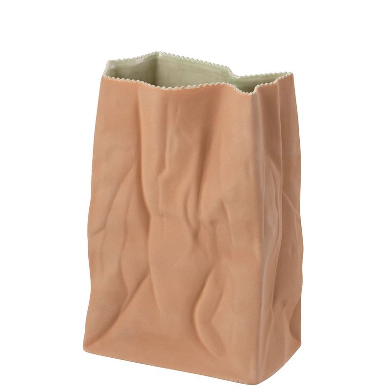 Rosenthal Paper Bag Vase Natural 28cm