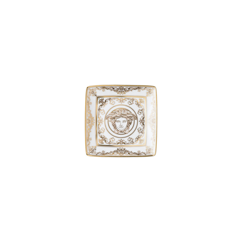 Versace Medusa Gala Square Dish 12cm