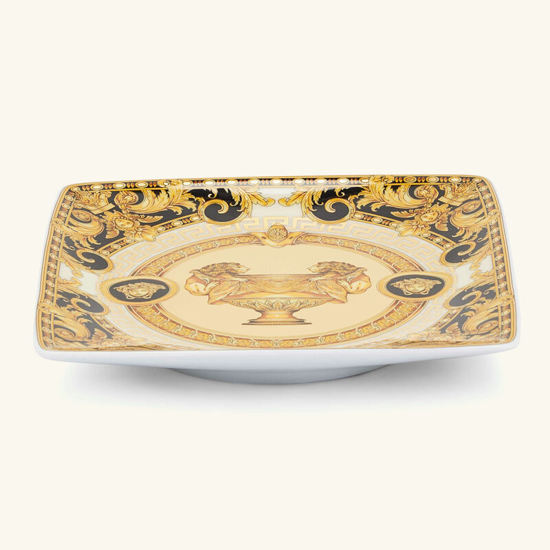 Versace Prestige Gala Square Dish 12cm