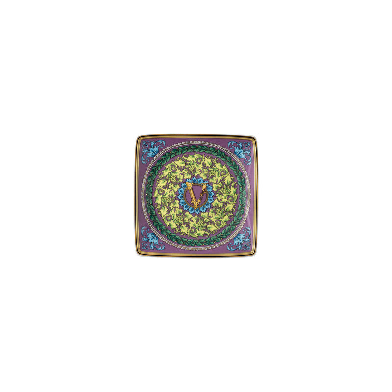 Versace Barocco Mosaic Square Dish 12cm