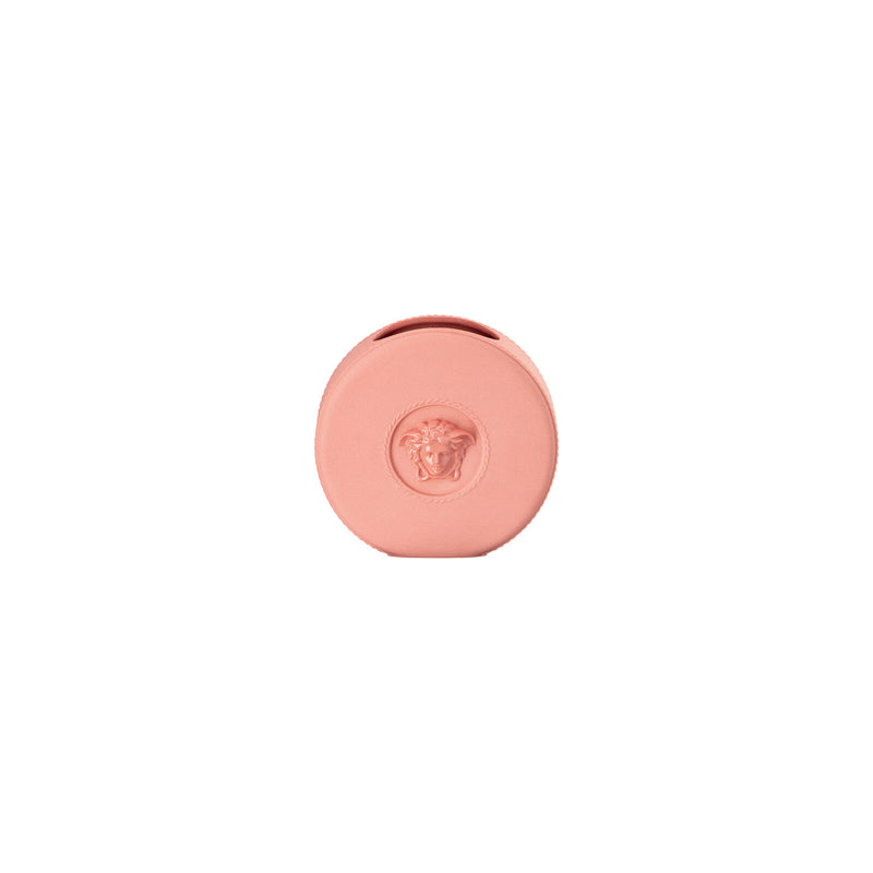 Versace La Medusa Mini Pink Vase Round 10cm