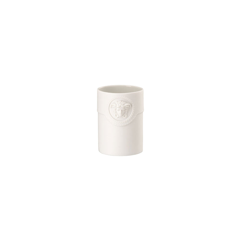 Versace La Medusa Mini White Vase Tall 10cm