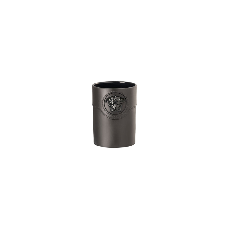 Versace La Medusa Mini Black Vase Tall 10cm