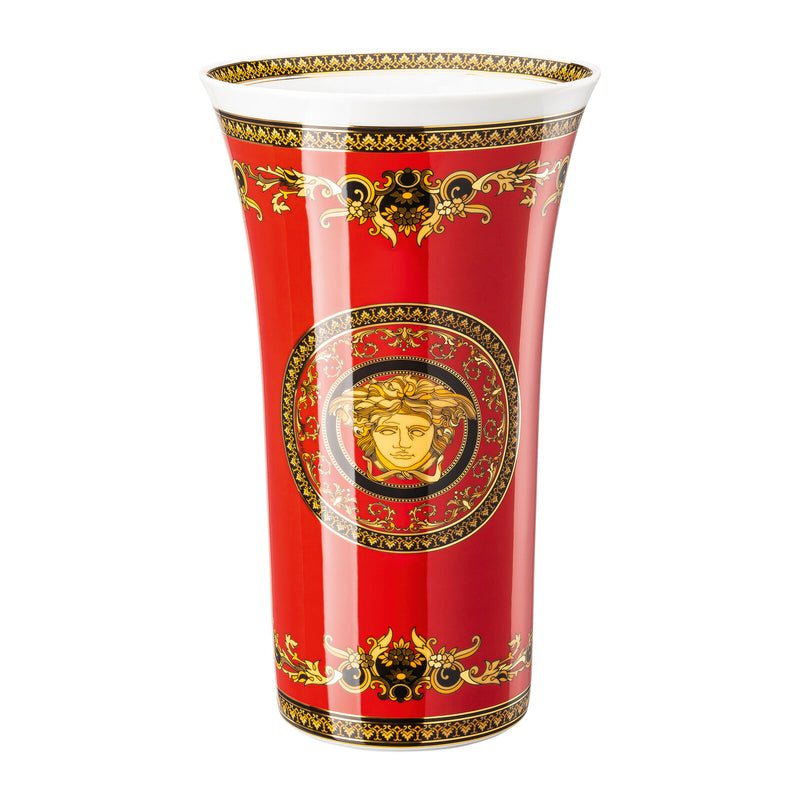 Versace Medusa Red Vase 34cm