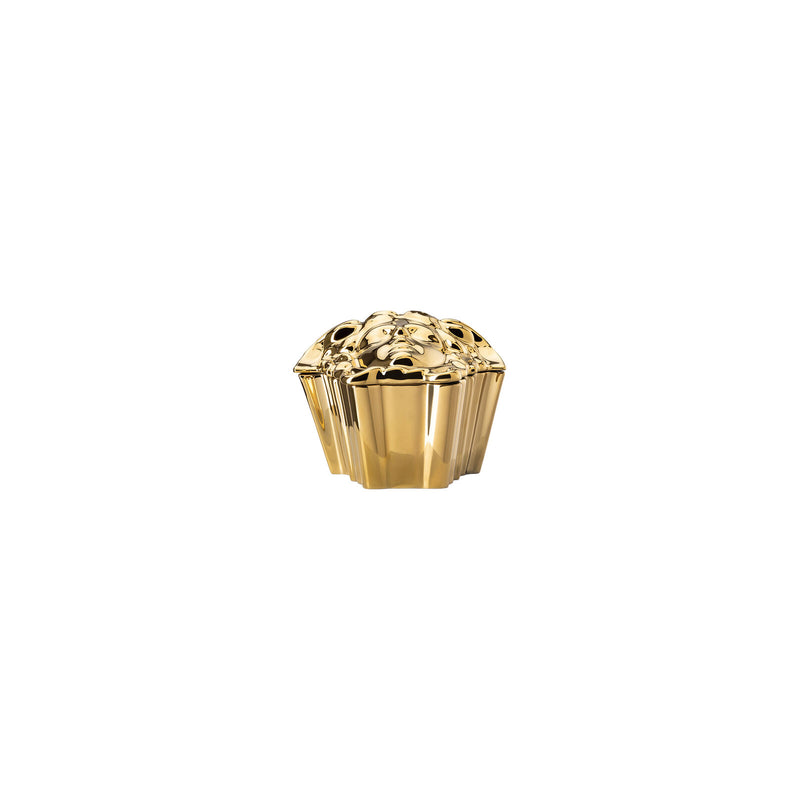 Versace Medusa Gypsy Box w/ Lid Gold