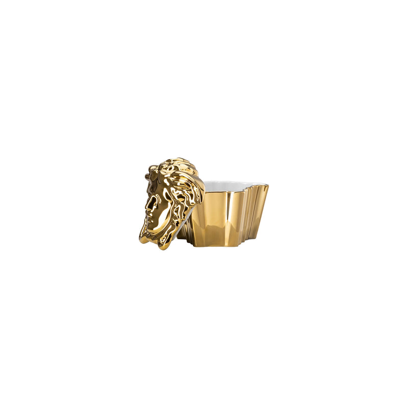 Versace Medusa Gypsy Box w/ Lid Gold