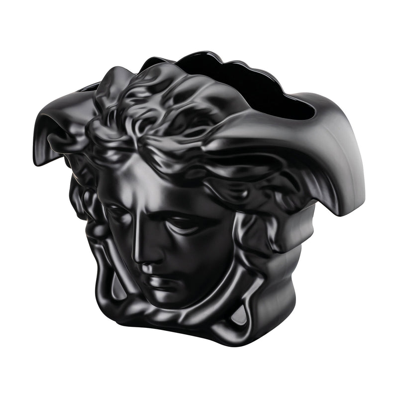 Versace Medusa Grande Black Vase 30cm
