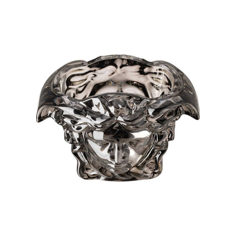 Versace Medusa Grande Black Crystal Vase 21cm