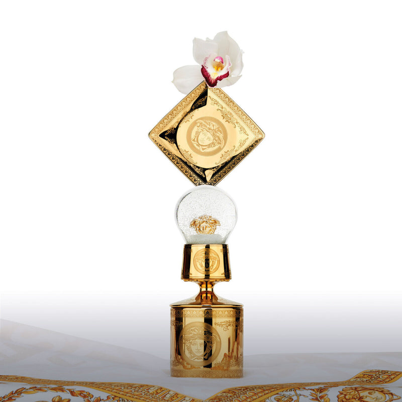 Versace Golden Medusa Snow Globe