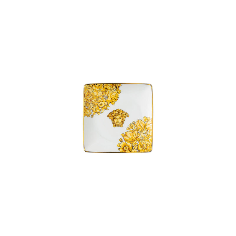 Versace Medusa Rhapsody Square Dish 12cm