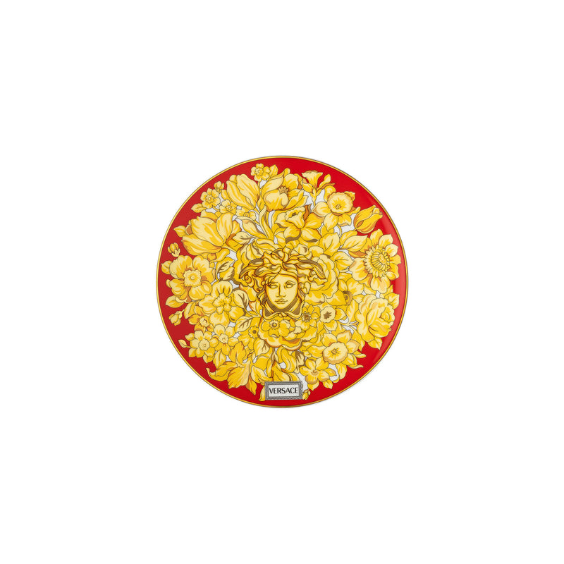 Versace Medusa Rhapsody Red Plate 17cm