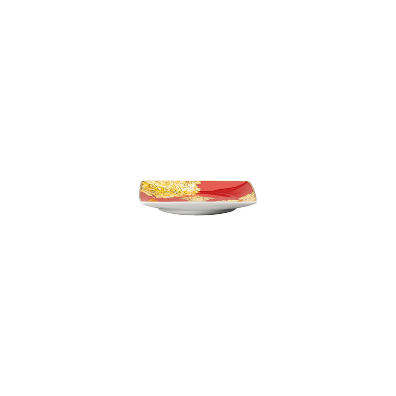 Versace Medusa Rhapsody Red Square Dish 12cm