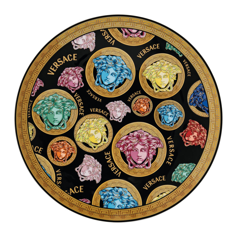Versace Medusa Amplified Multicolour Service Plate 33cm