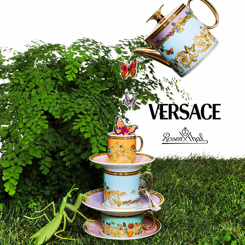 Versace Le Jardin Coupe Plate Deep 22cm