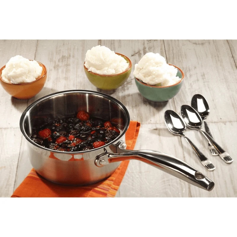 Swiss Diamond Premium Steel Saucepan w/ Lid 16cm, 1.5L