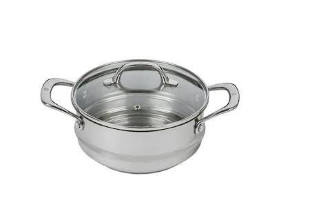 Swiss Diamond Premium Steel Universal Steamer w/ Lid