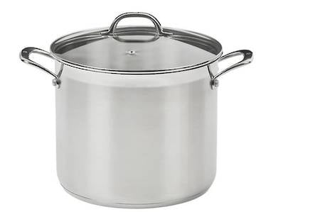 Swiss Diamond Premium Steel Stock Pot w/ Lid 26cm, 11L