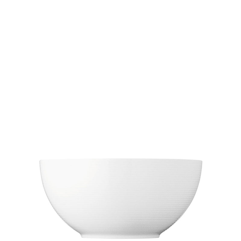 Thomas Loft White Round Bowl Full Deco Low