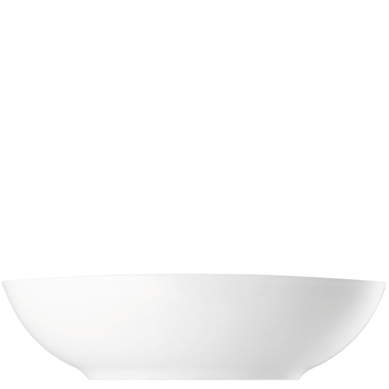 Thomas Loft White Oval Bowl Full Deco 36cm