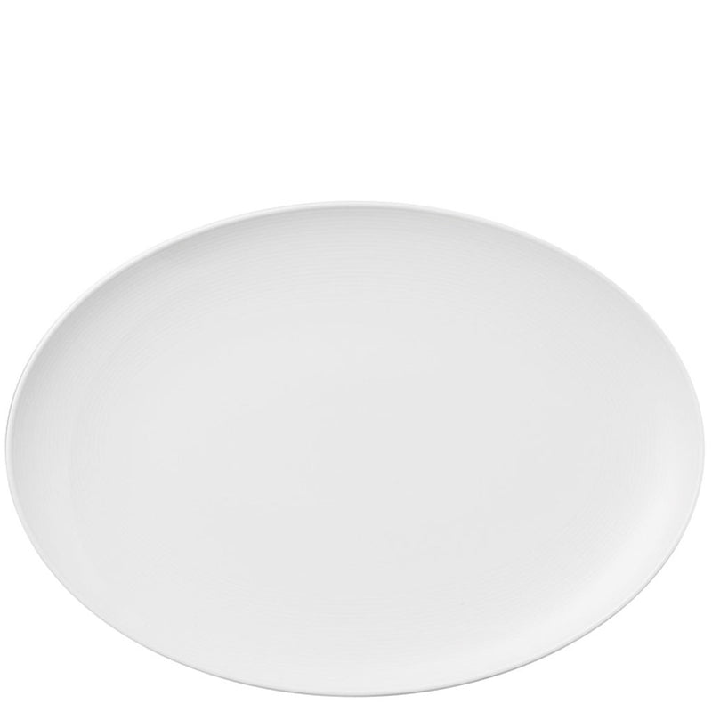 Thomas Loft White Oval Platter 34cm