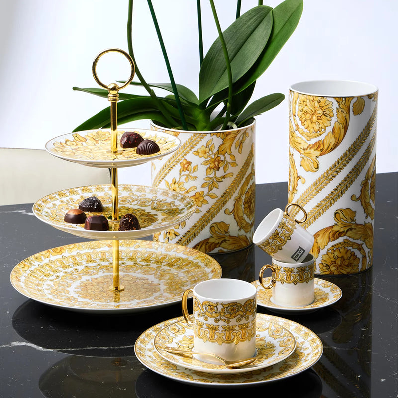 Versace Medusa Rhapsody Espresso Cup & Saucer