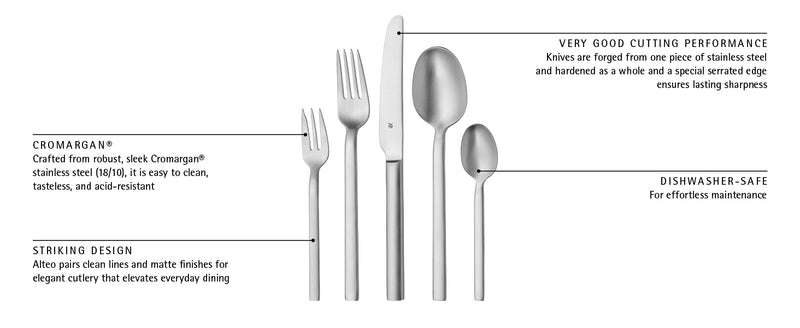 WMF Alteo Cutlery Set 60-piece