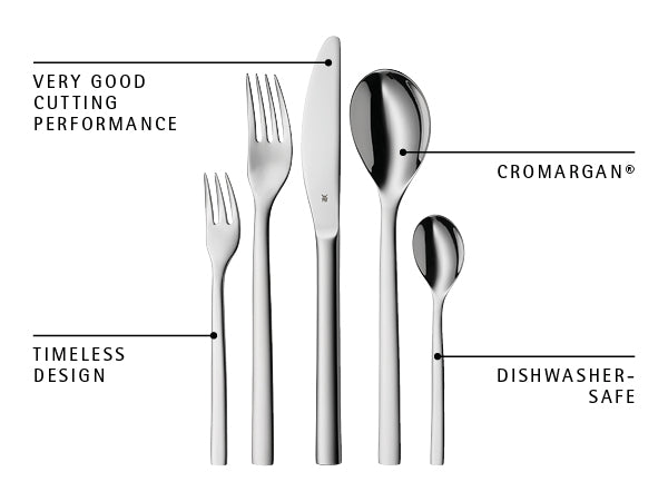 WMF Atria Cutlery Set 60-piece