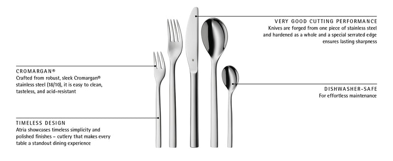 WMF Atria Cutlery Set 60-piece
