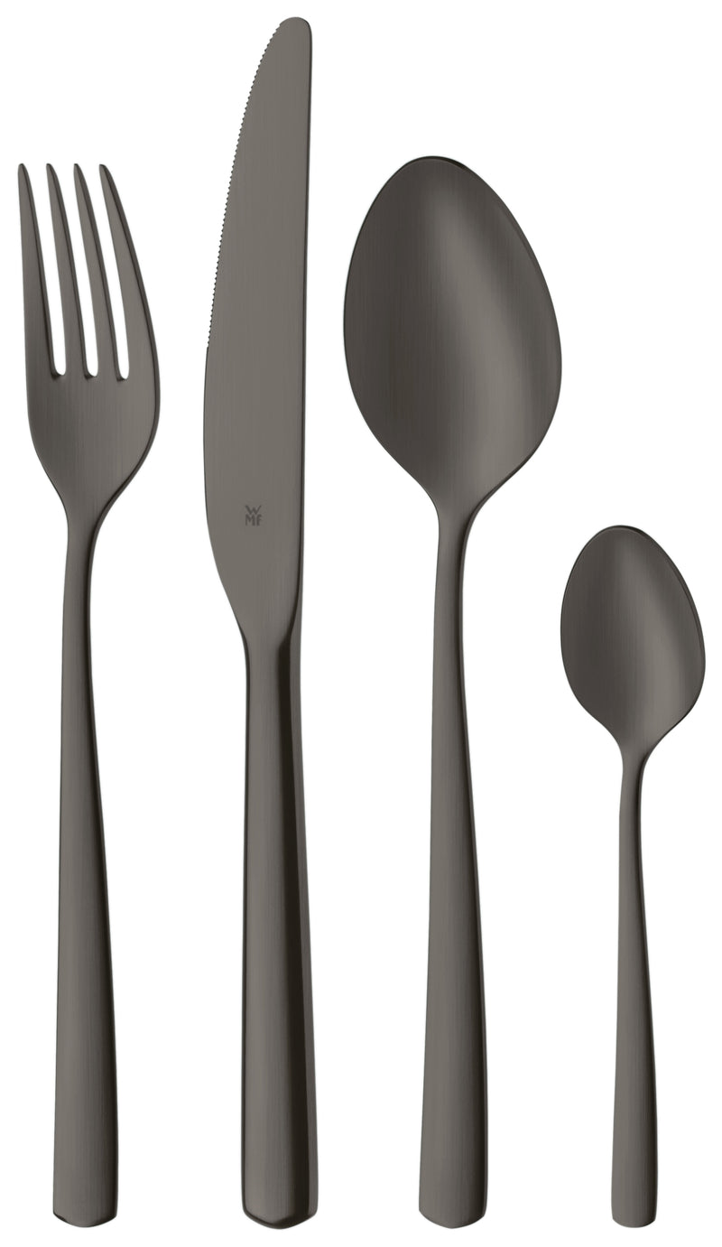 WMF Boston Cutlery Set PVD Dark Passion 24-piece