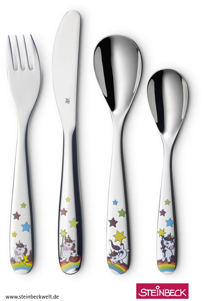 WMF Children's Cutlery Set Unicorn 4-piece