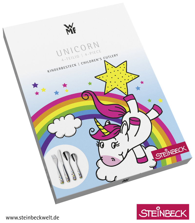 WMF Children's Cutlery Set Unicorn 4-piece