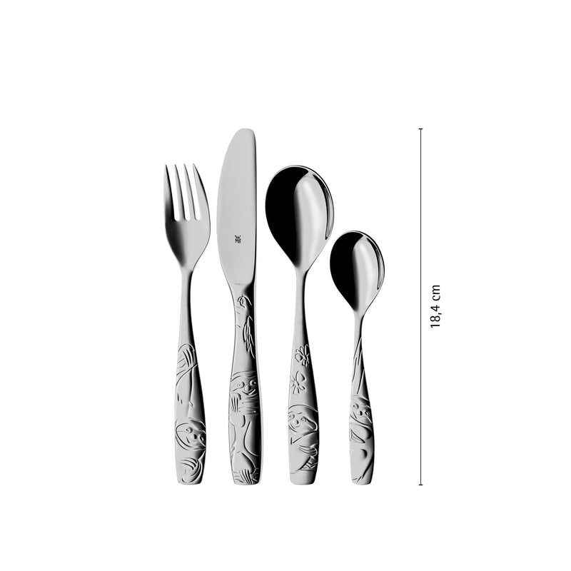 WMF Children's Cutlery Set Sloth 4-piece