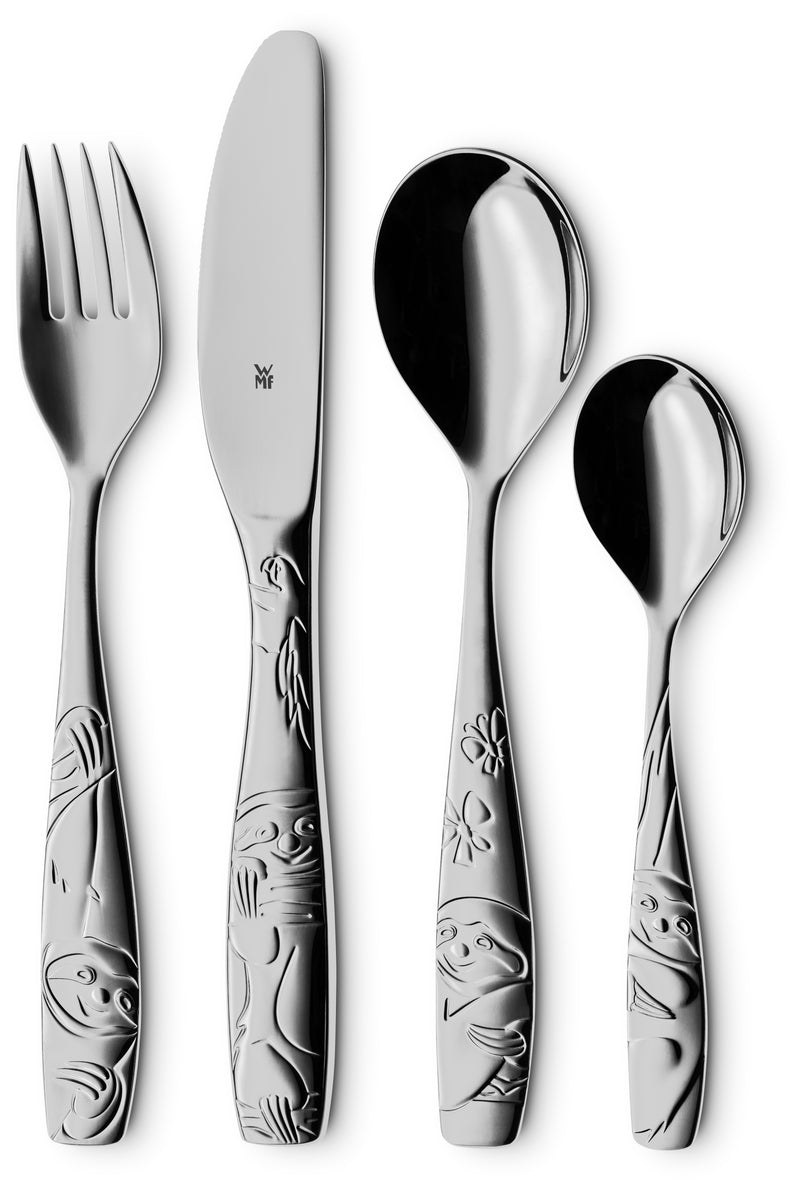 WMF Children's Cutlery Set Sloth 4-piece