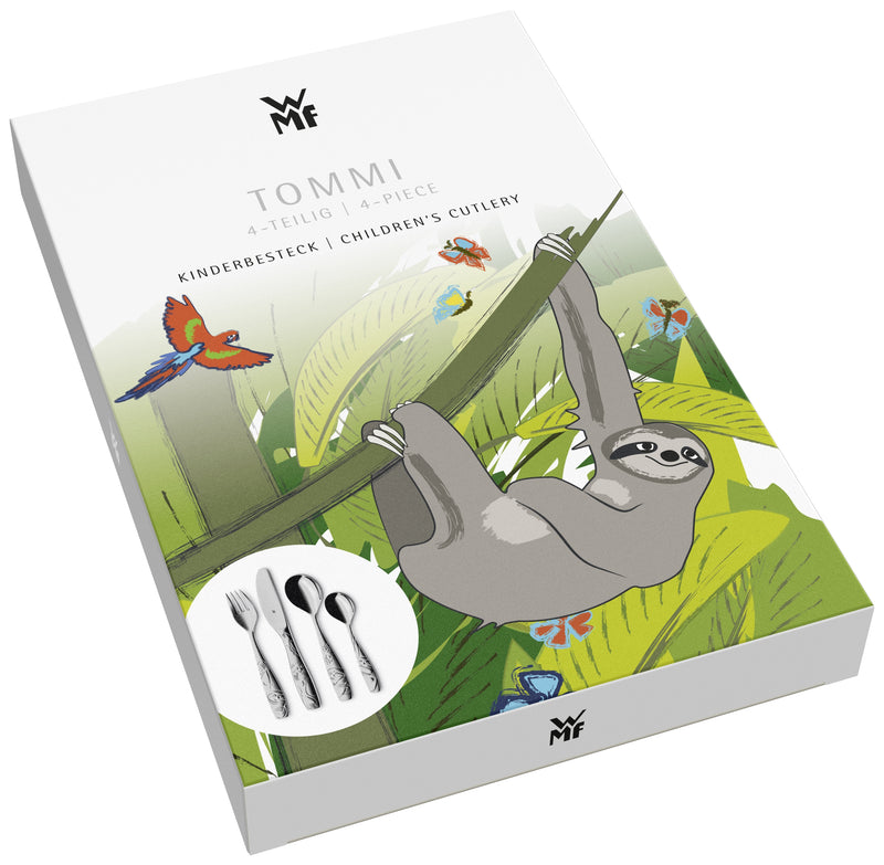 WMF Children's Cutlery Set Sloth 4-piece