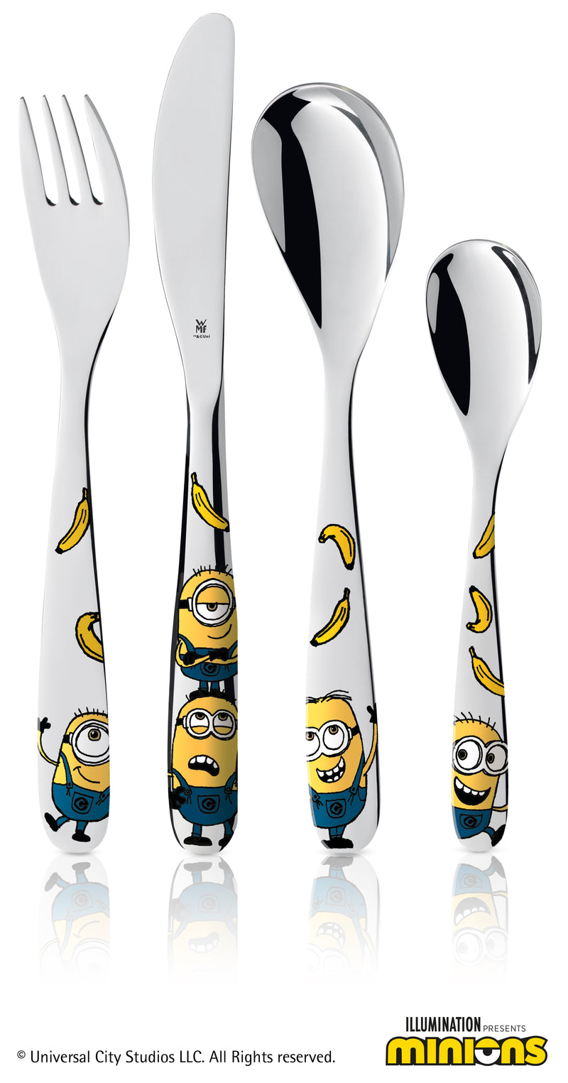 WMF Children's Cutlery Set Minions 4-piece