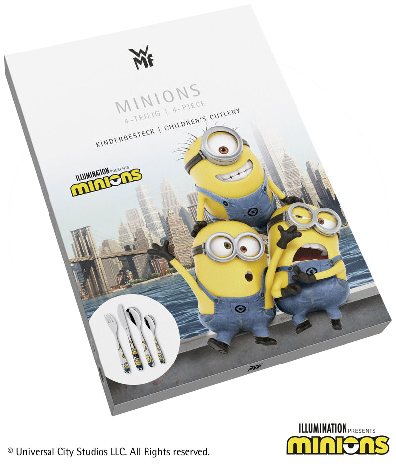 WMF Children's Cutlery Set Minions 4-piece