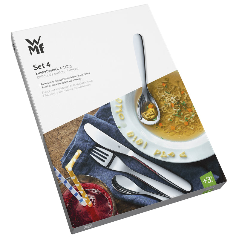 WMF Children's Cutlery Set Animals 4-piece