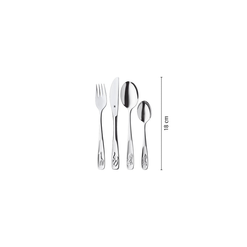 WMF Children's Cutlery Set Animals 4-piece