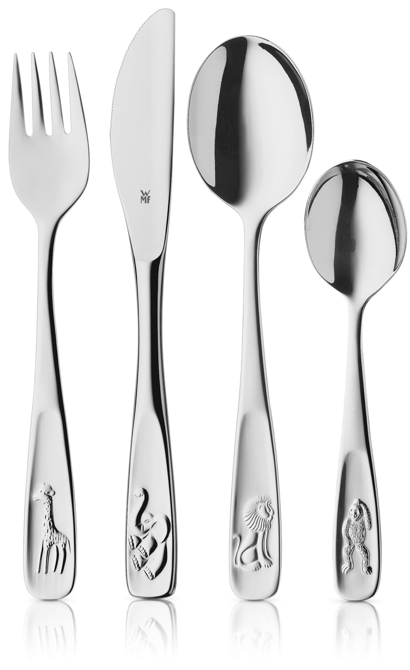WMF Children's Cutlery Set Animals 4-piece