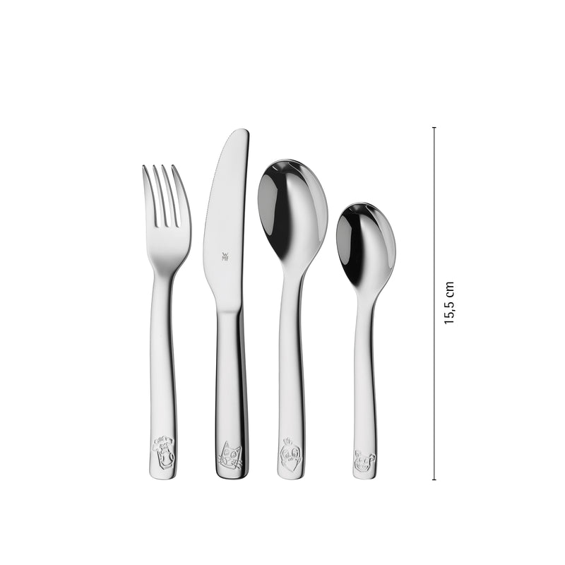 WMF Children's Cutlery Set Farm Animals 4-piece
