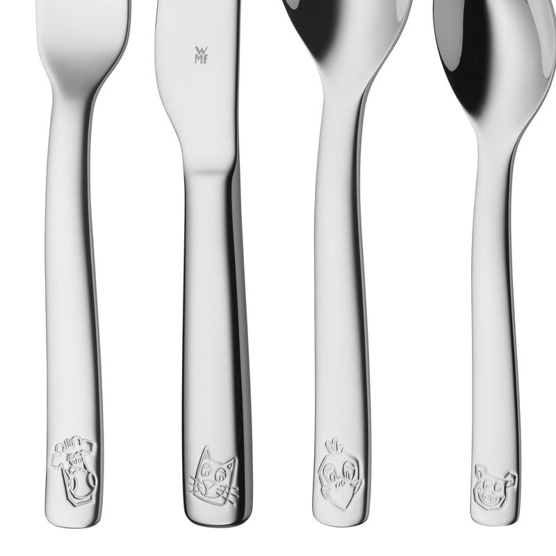 WMF Children's Cutlery Set Farm Animals 4-piece