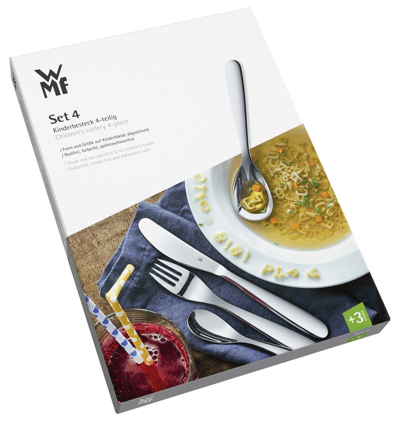 WMF Children's Cutlery Set Cuddle 4-piece