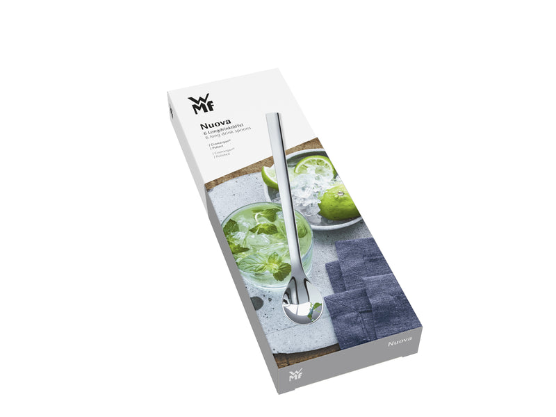 WMF Nuova Long Drink Spoons 6-piece