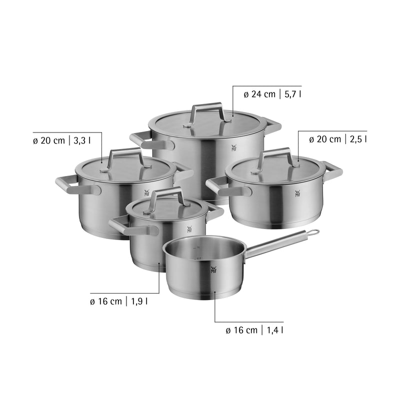 WMF Comfort Line Cookware Set 5-piece
