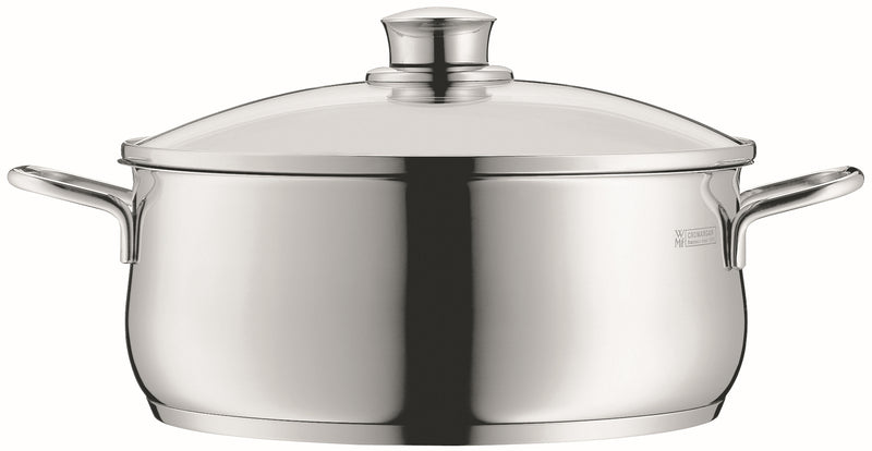 WMF Diadem Plus Low Casserole w/ Lid 16cm