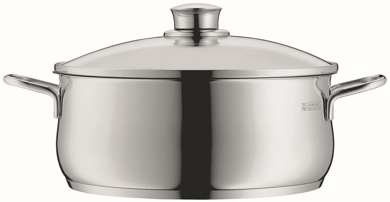 WMF Diadem Plus Low Casserole w/ Lid 20cm