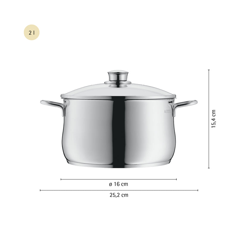 WMF Diadem Plus Cookware Set 5-piece